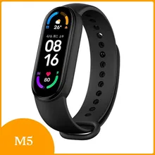2021 Xiaomi Youpin Mi Smart Band M5 New Waterproof Watch Heart Rate Sleep Fitness Tracker Smartband Wristbands For Huawei Honor