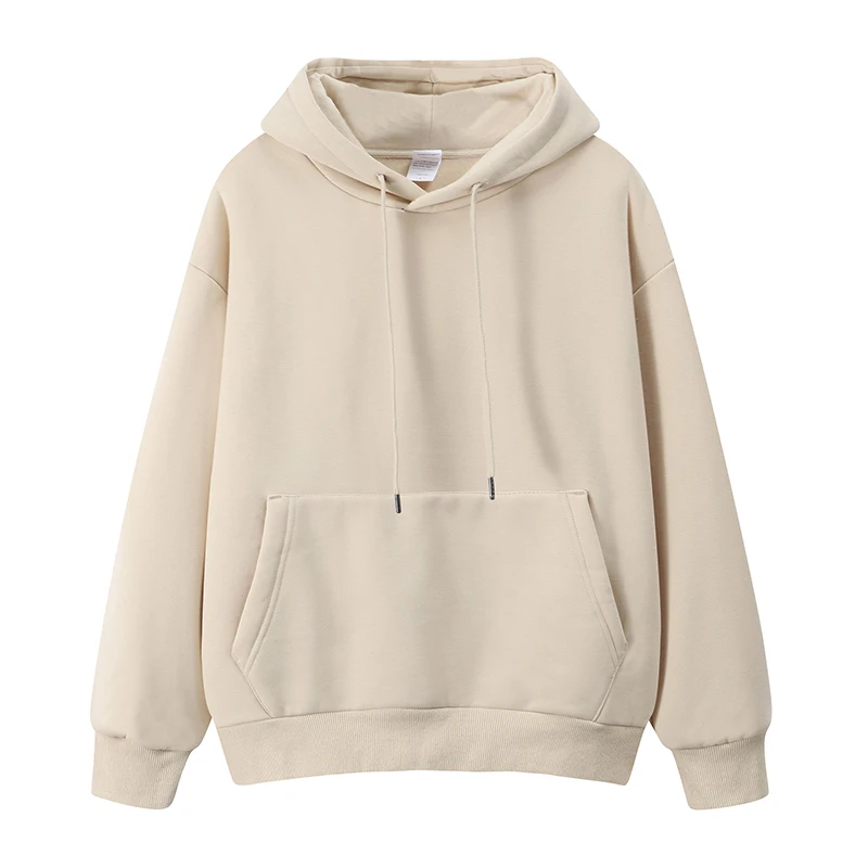 

Men's Hoodie Casual Fall Winter Women's Street Hoodie Fleece Thick Loose Hoodie Sweatshirt D01-6002