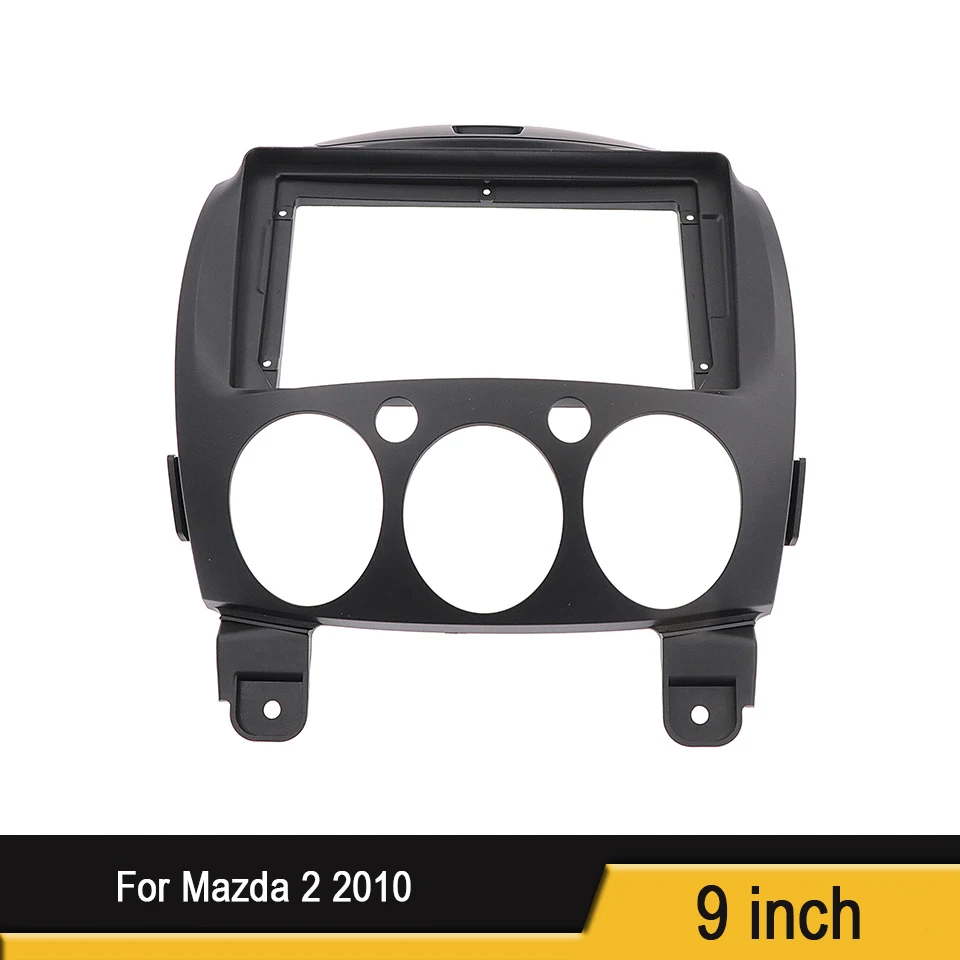 2DIN автомобильная стереосистема DVD радио Fascia для Mazda 2 2010 панель аудиоплеера