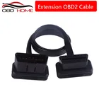 16-контактный Штекерный адаптер OBD2, автомобильный диагностический инструмент J1962F ELM327 OBD, Штекерный соединитель OBDII