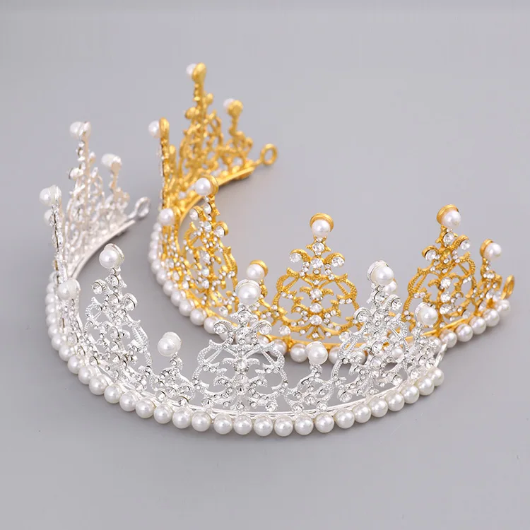

Birthday cake baking ornaments big crown cake toppers birthday decoration wedding cake topper tiara crowns for women