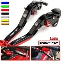 motorcycle cnc accessories adjustable folding extendable brake clutch levers for yamaha yzf r1 yzf r1 1000 2002 2003