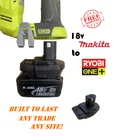 Адаптер для аккумулятора Makita 18 в к Ryobi 18 в One + работает с Ryobi 18 в One + Tool