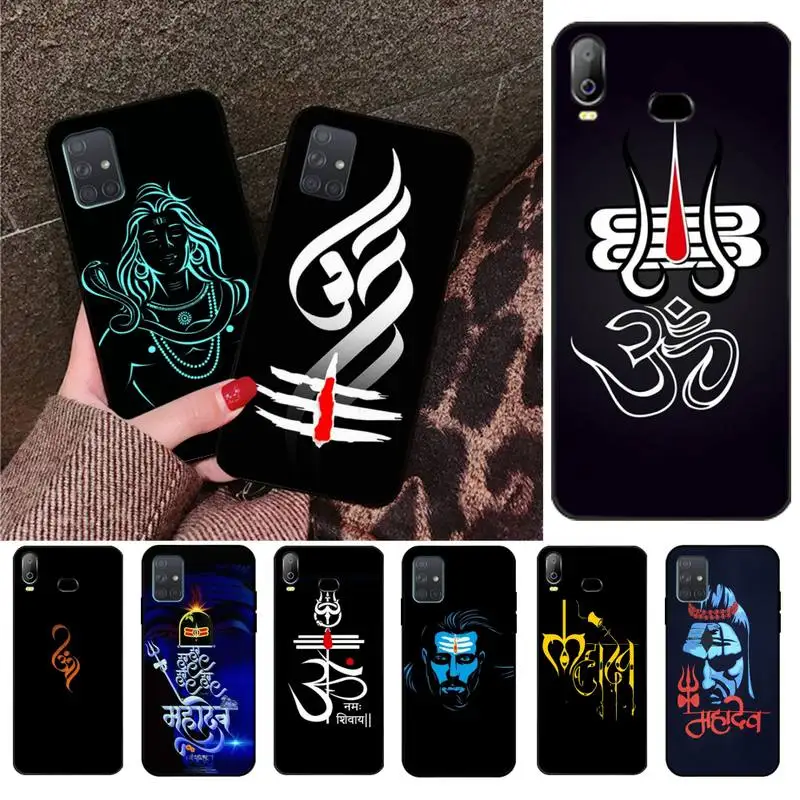 Hinduism Lord Shiva Mahakal черный корпус телефона для Samsung Galaxy A01 A11 A31 A81 A10 A20 A30 A40 A50 A70 A80 A71 A91