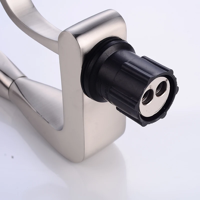 Смеситель Ванная комната раковина кран черный смеситель с краном одной ручкой на