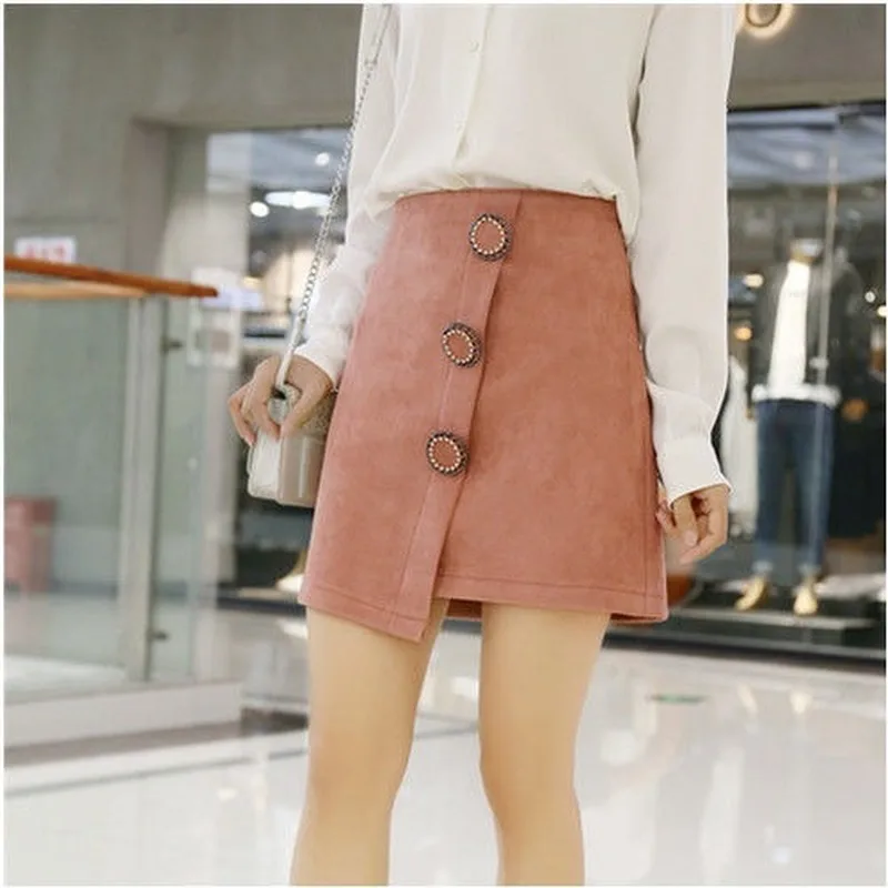 2020 новый летний женский тонкий комплект с высокой талией и пуговицами