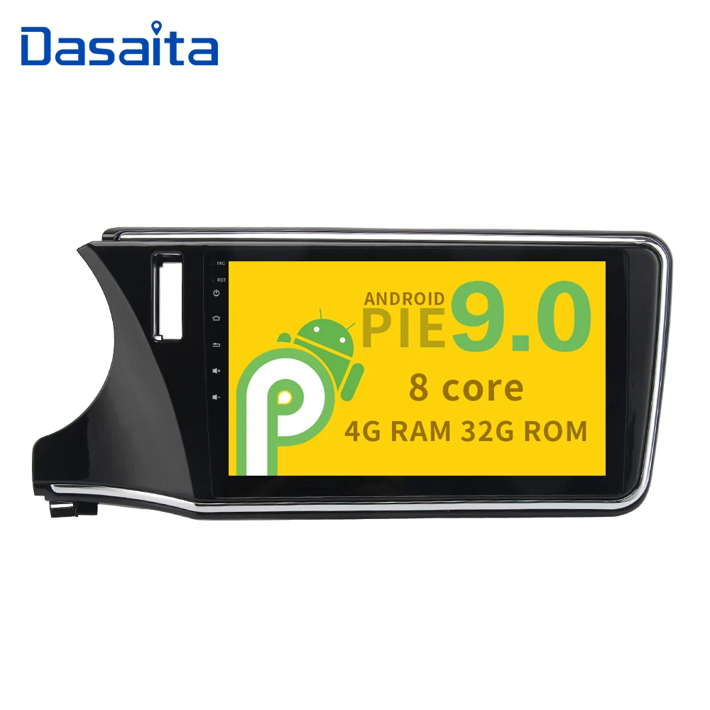 Автомагнитола на Android 9 0 Восьмиядерный процессор экран 10 2 дюйма GPS навигатор Bluetooth