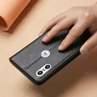 Магнитный чехол для Motorola Moto P30 Play, кожаный чехол из ТПУ, задняя крышка для Moto One, флип-кошелек, чехол для карт, чехол для телефона Etui