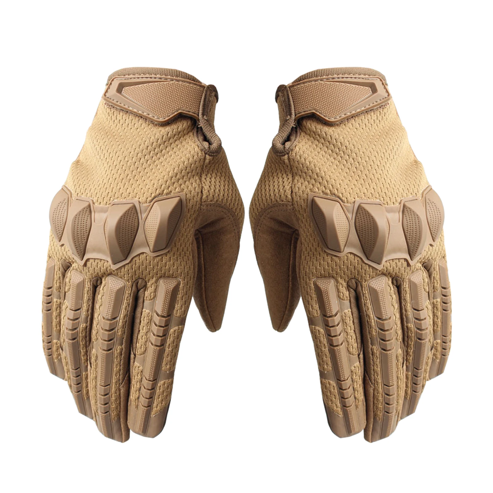 

1pair Ergonomic Unisex Full Finger Mountaineering Gloves Outdoor Cycling Portable Camping Protective Non-Slip Touch Screen