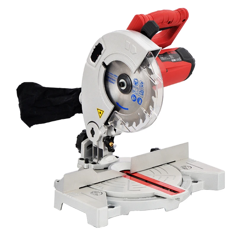 Маленький 7 дюймов торцовочная пила Портативный светильник Алюминий машина