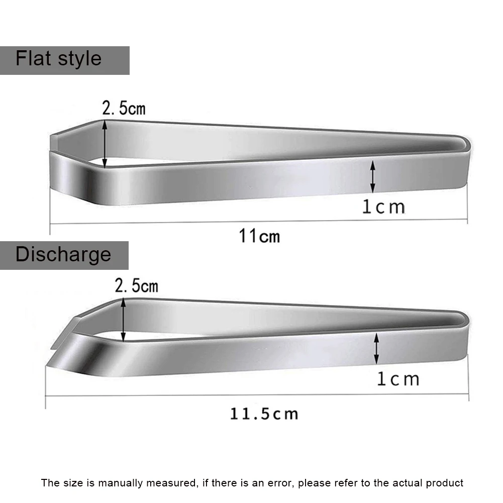 

Stainless Steel Fish Bone Tweezer Flat and Inclined Plier Remover Chicken Hair Fur Bones Clip Seafood Tool for Kitchen Cooking