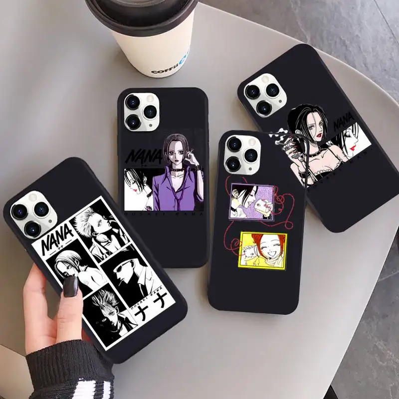 

NANA Design Phone Case for iPhone 13 12 11 mini pro XS MAX 8 7 6 6S Plus X SE 2020 XR