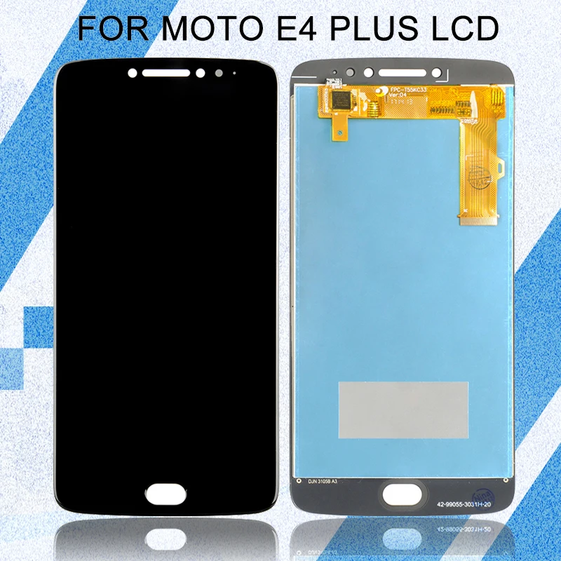 Catteny 5 дюймов XT1766 дисплей для MotoRola Moto E4 Plus ЖК-дисплей с сенсорным дигитайзером в