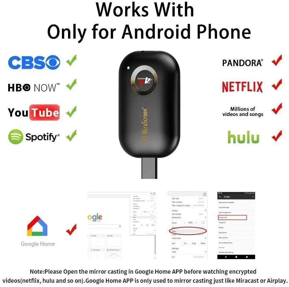 ТВ флешка AMKLE MiraScreen HDMI совместимый адаптер Anycast Miracast DLNA Airplay Wi Fi дисплей ресивер