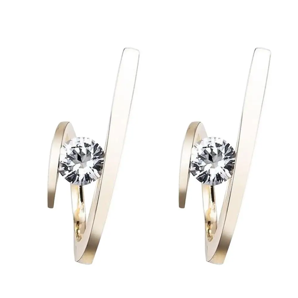 Модные 2020 Романтический для женщин круглой огранки кубического циркония