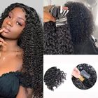 Волнистые бразильские волосы на ленте для наращивания человеческих волос 40 шт.компл. бразильские волосы Remy естественного цвета для женщин