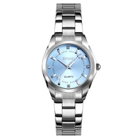 skmei 1620 dress women quartz watches waterproof stainless steel strap watch couple wristwatch clock for ladies relogio feminino