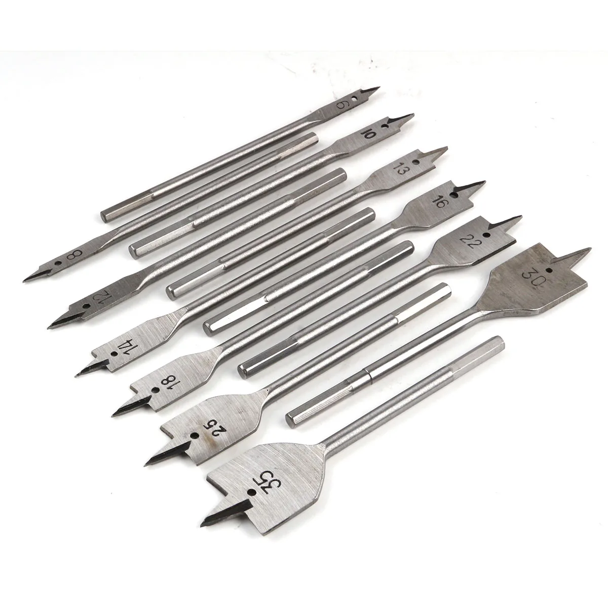 Высокоуглеродистая сталь набор Плоских сверл для деревообработки Лопата сверло