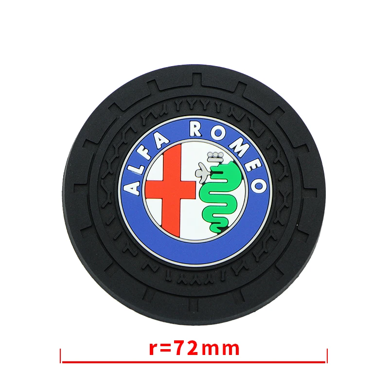 

Car Anti-Slip Coaster Auto Badge logo Silicone Mat For Infiniti FX35 Q50 Q30 ESQ QX50 QX60 QX70 EX JX35 G35 G37 EX3 Accessories