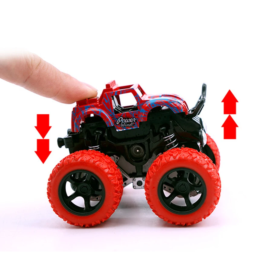 Высокая моделирования четырёхколёсный вагончик с диск инерции off-модель