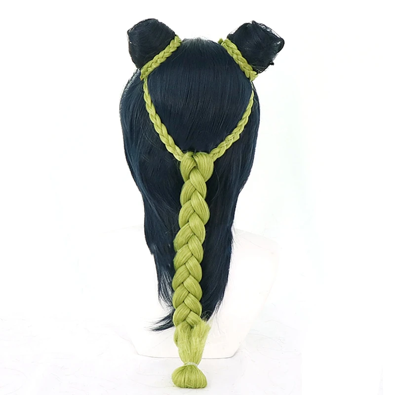 Парик JOJO/Jolyne Cujoh из аниме Невероятные приключения Джоджо для унисекс Хэллоуин