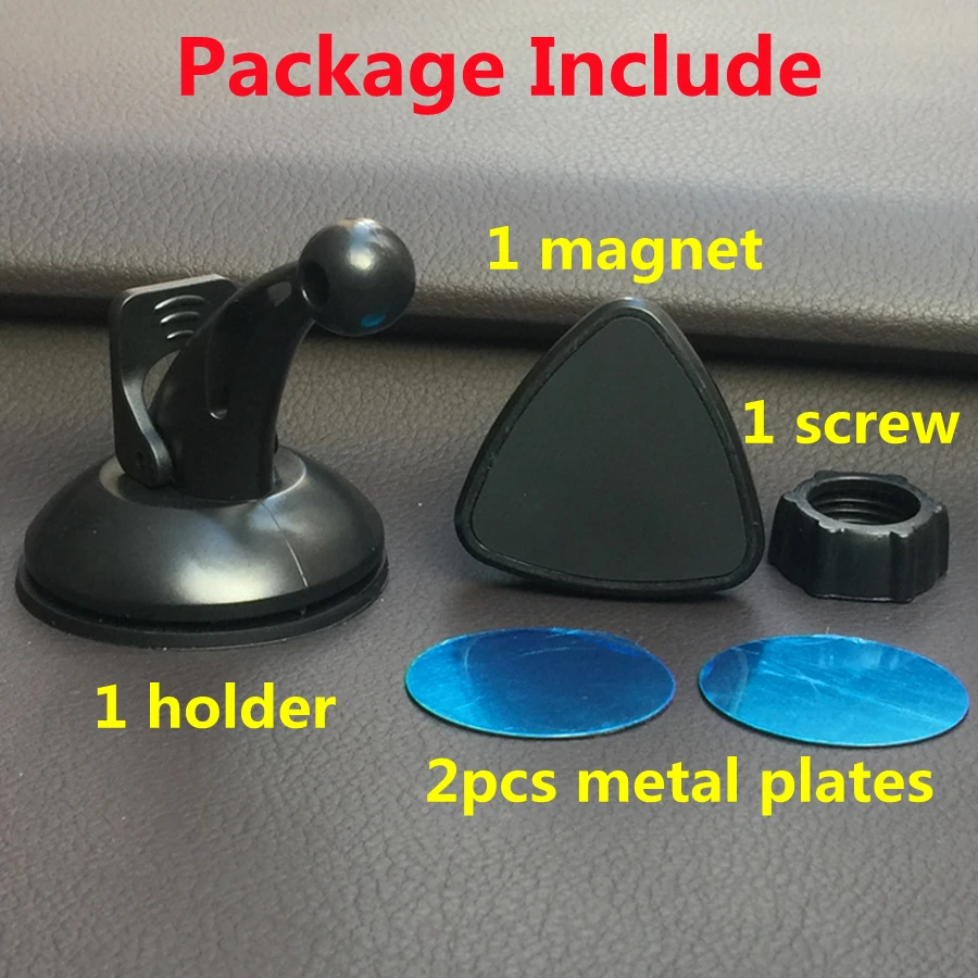 magnet dashboard car phone holder windshield car stand mount support 360 rotatable gps strong sticky suction cup car holder free global shipping