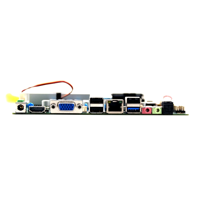 Дешевая прочная материнская плата Baytrail J1800 ЦП mini itx 2G ddr3 2 * com 1 lan Одиночная