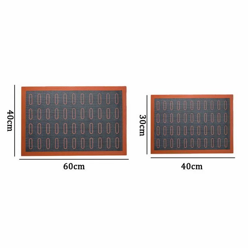 

Nonstick Baking Mat Heat Resistant Oven Sheet Liner For Cookie /Bread/ /Biscuits/Puff/Eclair Perforated Silicone Pastry Mat Tool