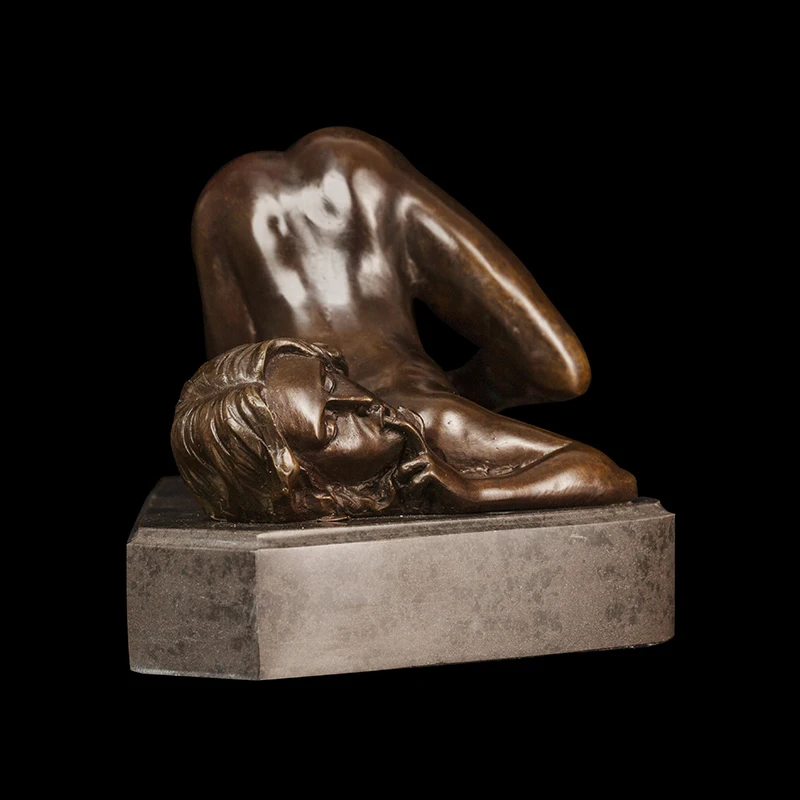 ArtsHom искусственная Бронзовая статуэтка ручной работы для домашнего декора | Дом и