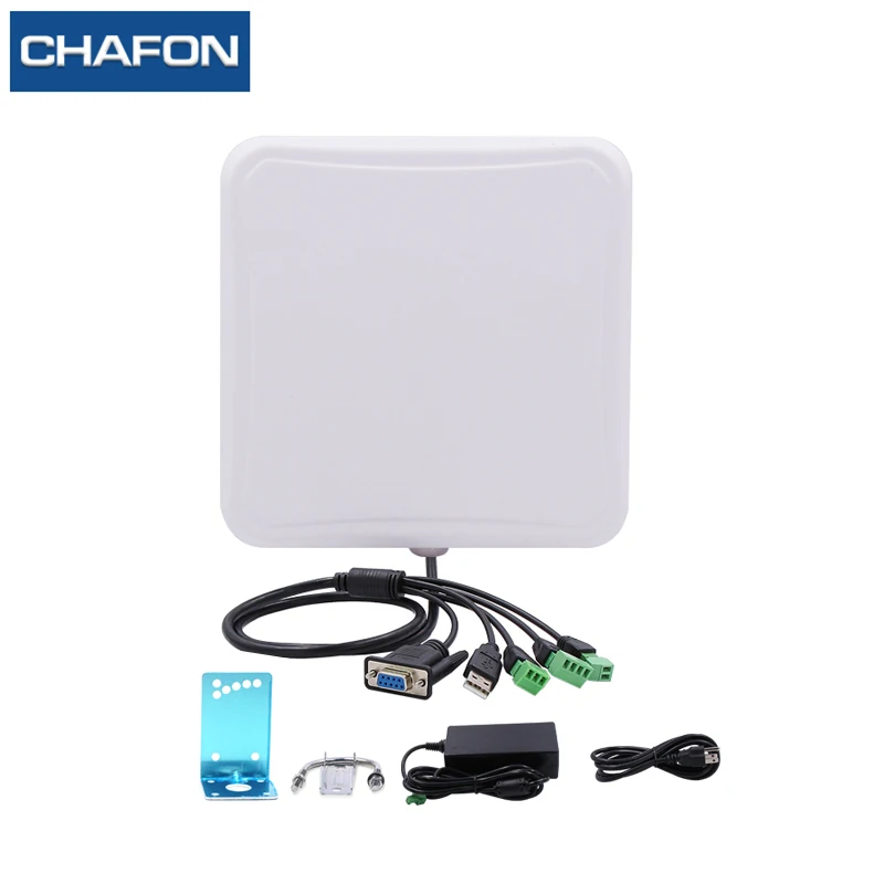 CHAFON 7 м небольшой интегрированный считыватель uhf rfid USB RS232 WG26 реле IP66 Встроенная 6dbi Антенна SDK для управления парковкой автомобиля