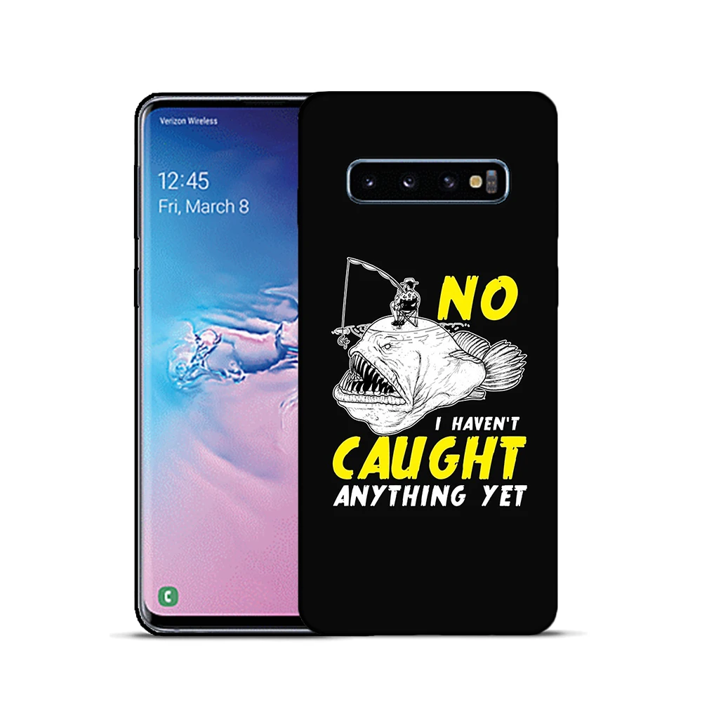 Милый мультяшный чехол с изображением утки рыбы червя для Samsung Galaxy S20 Plus Ultra 5G S10E S7