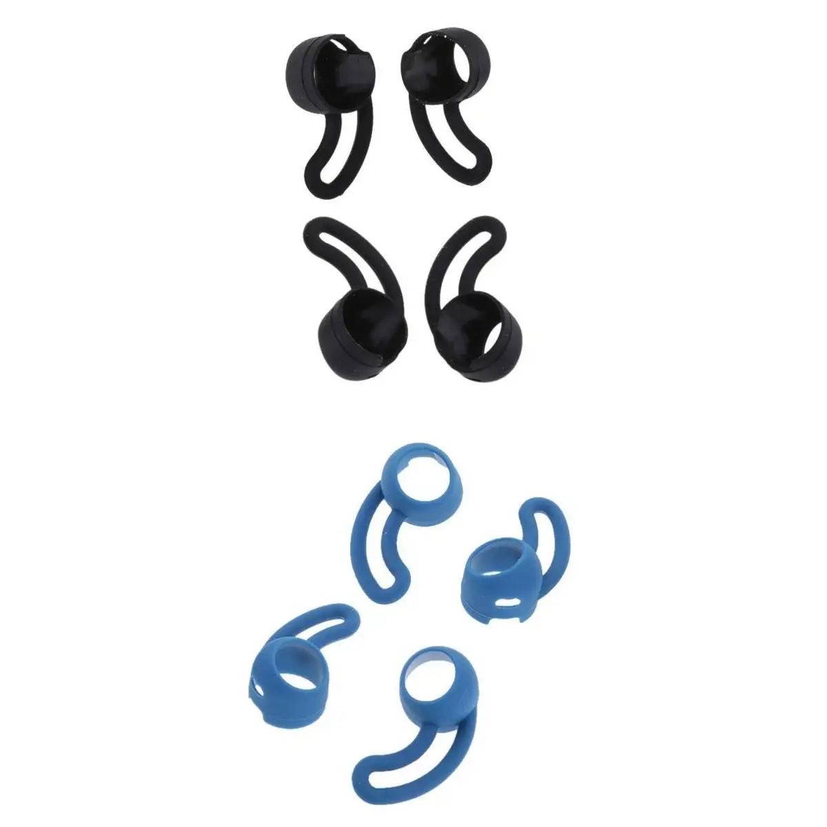 4 пары Противоскользящих крючков для ушей силиконовые ранцы наушников Beats/BeatsX