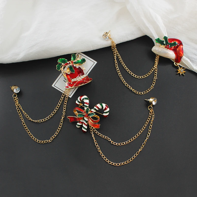 Милая Ретро Мозаика Кристалл Камень Рождественский тростник рождественские