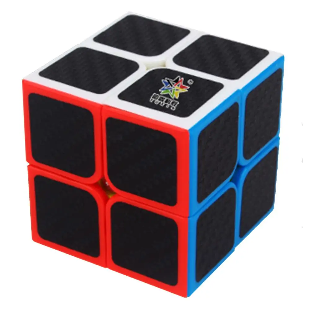 MF8830 Cubing класс углеродного волокна куб колеса Смешные витой волшебный куб головоломка игрушка для Challange-красный