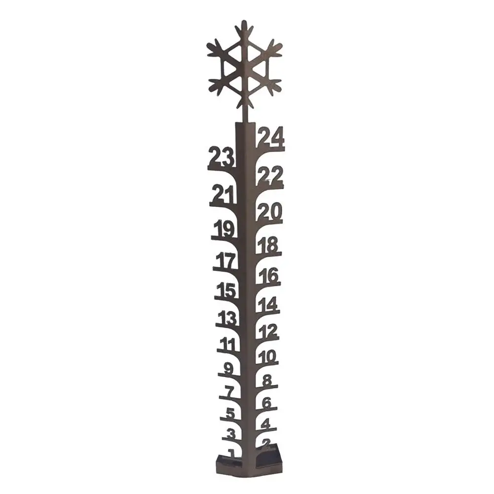 

Measure Snowfall Stake Rain Gauge Snow Measurement Sign Snow Gauge Garden Stake Christmas Metal Snow Measuring Stick For Met