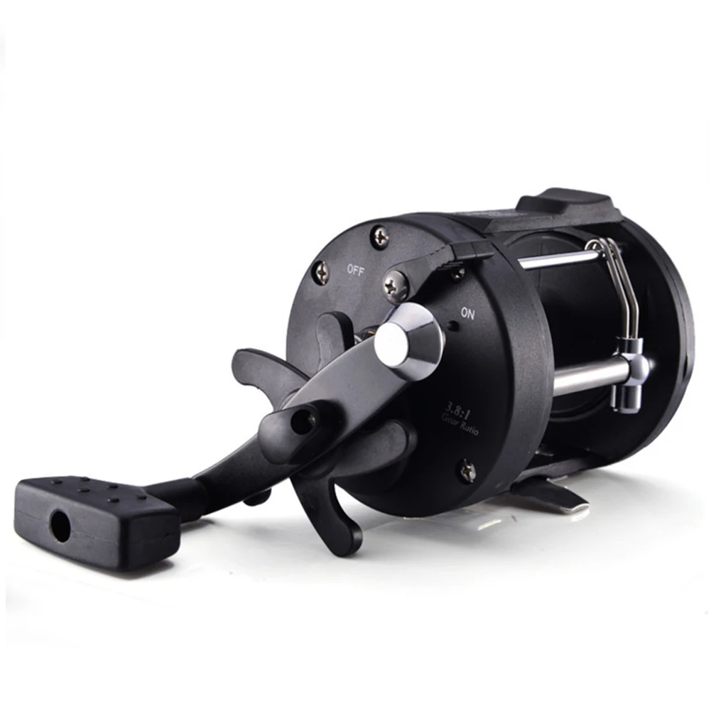 

High-strength Durable Lightweight Fishing Reel Non Slip Portable Plastic Sea Saltwater Trolling