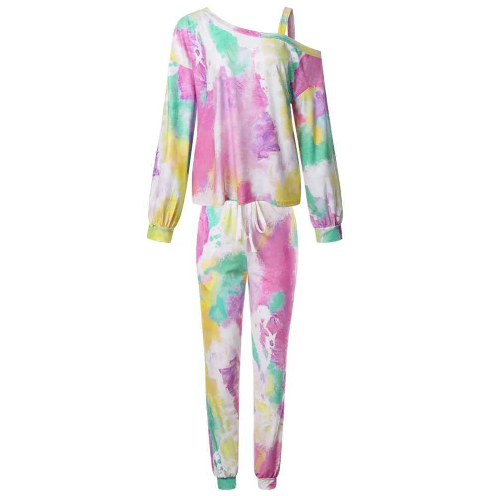 Женский Повседневный костюм SCARECROW свободный комплект из двух предметов с