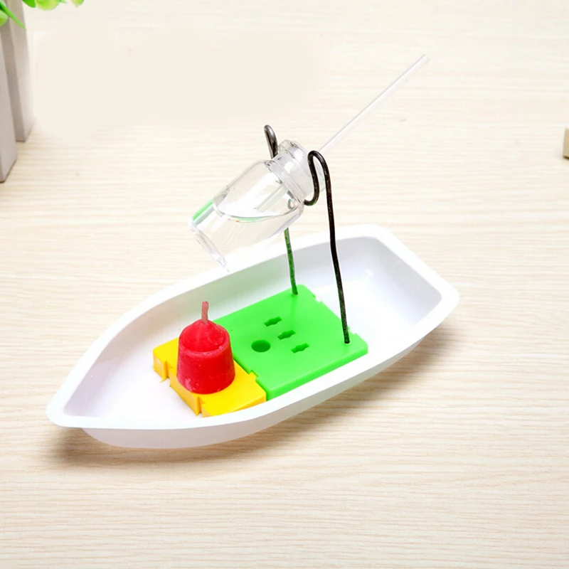 1 Набор научных экспериментов сделай сам обучающая Паровая лодка игрушки для