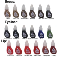 6pcs high quality usa single use pigment get pure confidence pure eyebrow lip micropigmen tattoo ink pigmentos pure ink lip