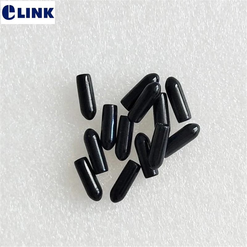 100pcs SMA905 906 dust cap for fiber optic SMA ferrule 16.53*6.36 black protective cover free shipping
