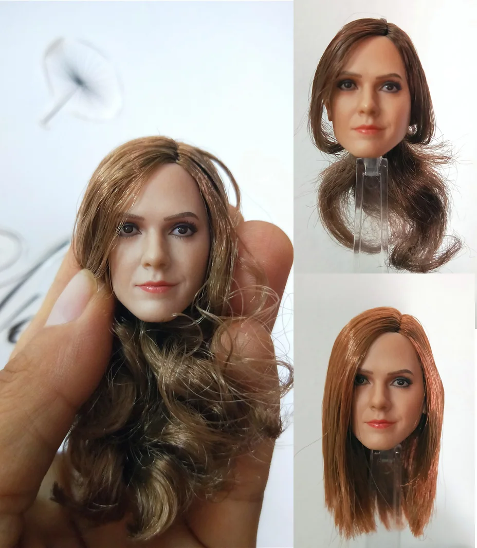 Игрушки GACTOYS масштаб 1/6 голова девушки Гермиона Эмма Ватсон | и хобби