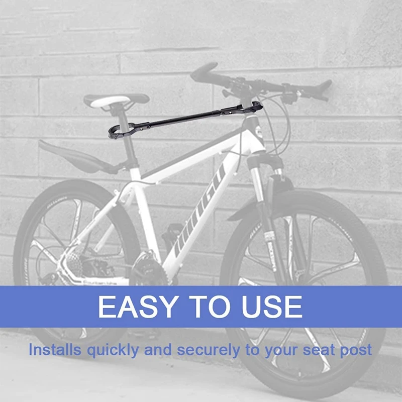 Прямая поставка Регулируемый адаптер для верхней трубы велосипедной рамы 30 кг/66