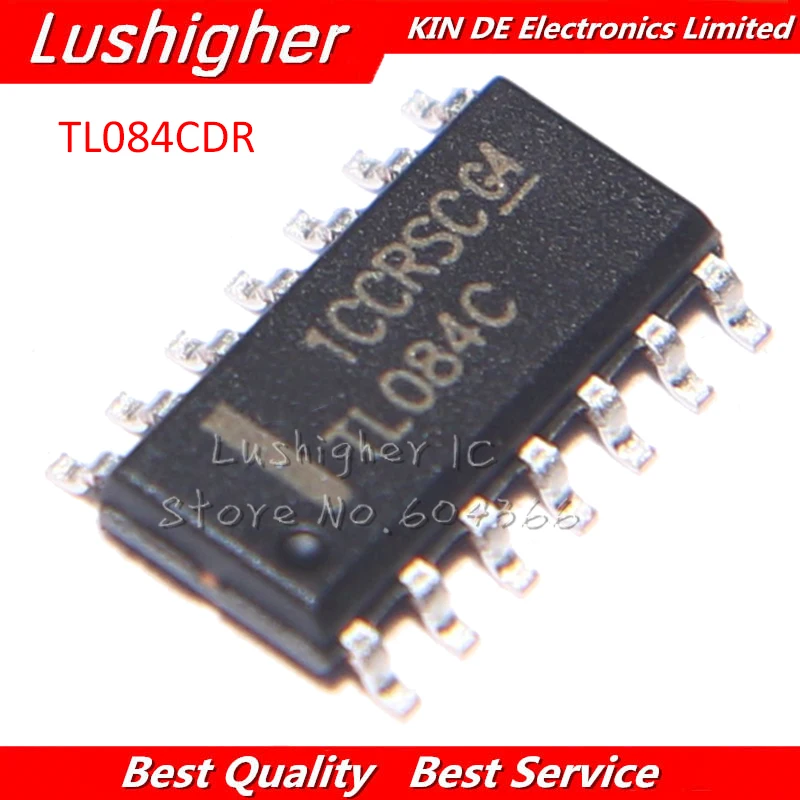 10 шт. TL084CDT SOP14 TL084 SOP 084C SMD TL084CD | Электронные компоненты и принадлежности