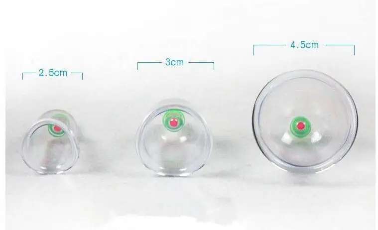 Бесплатная доставка набор изогнутых вакуумных банок с китайскими банками для