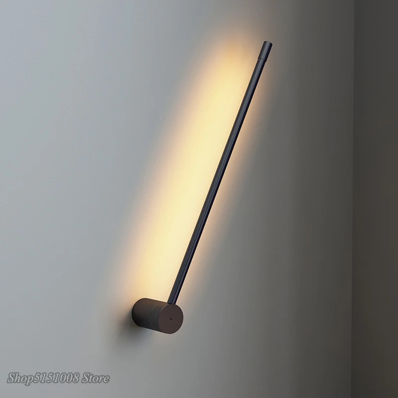Nordic Modern Wall Light Bathroom Mirror Light LED Wall Sconce Light Fixture Living Room Decoration Bedroom Lamp Vanity Lighting