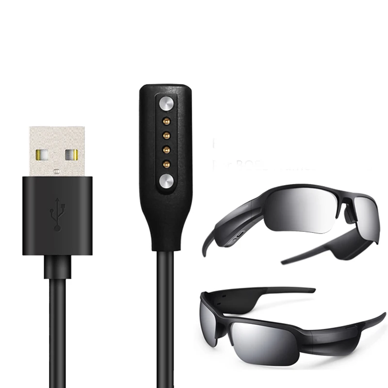

USB-адаптер для зарядного устройства, Магнитный зарядный кабель, шнур для зарядки для оправы Bose Alto S/M/L Rondo Soprano Tenor Audio Sunglasses