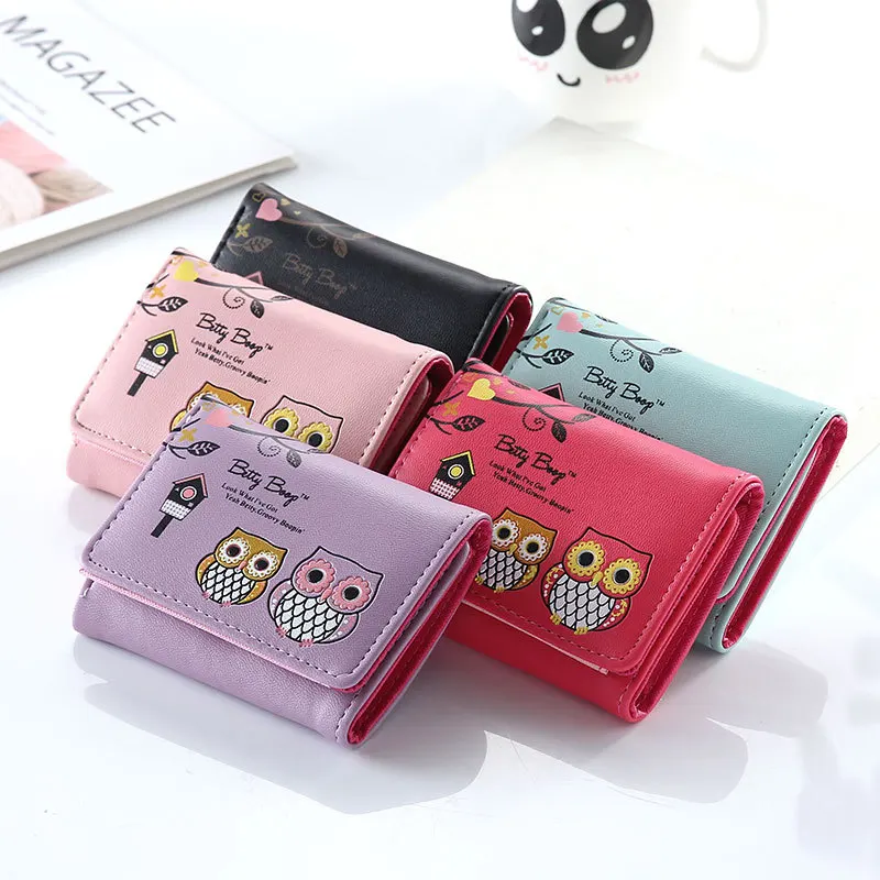 

New Arrival Cute Wallet Short Women Wallet Zipper Purse Women Coin Wallet Portefeuille Femme Money Clip Wallet