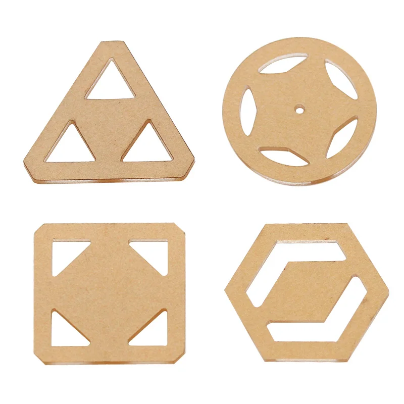 5 шт./компл. прозрачные Лоскутные шаблоны сделай сам Квилтинг трафареты квилтинг