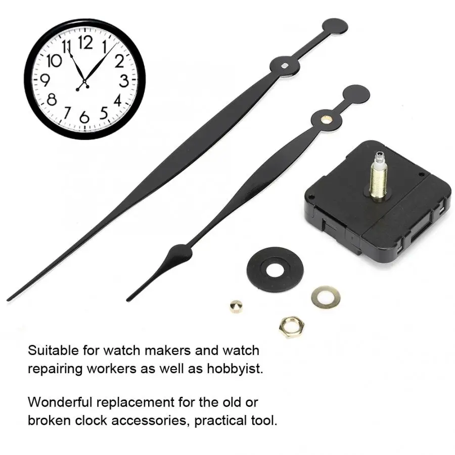 High Precision Hour Minute Hands Quartz Clock Movement Motor Mechanism Kit With &amp Fittings DIY Accessory | Наручные часы