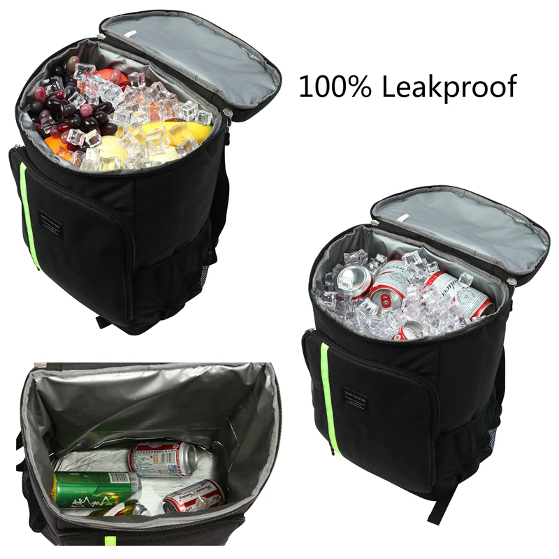 big 30l insulation cooler bag outdoor travel picnic thermal lunch bag men women backpack ice pack food fresh keeping containers free global shipping